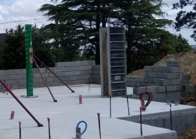 terrassement en béton