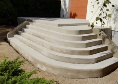 Réalisation d’un escalier en arrondi – Pornic 44